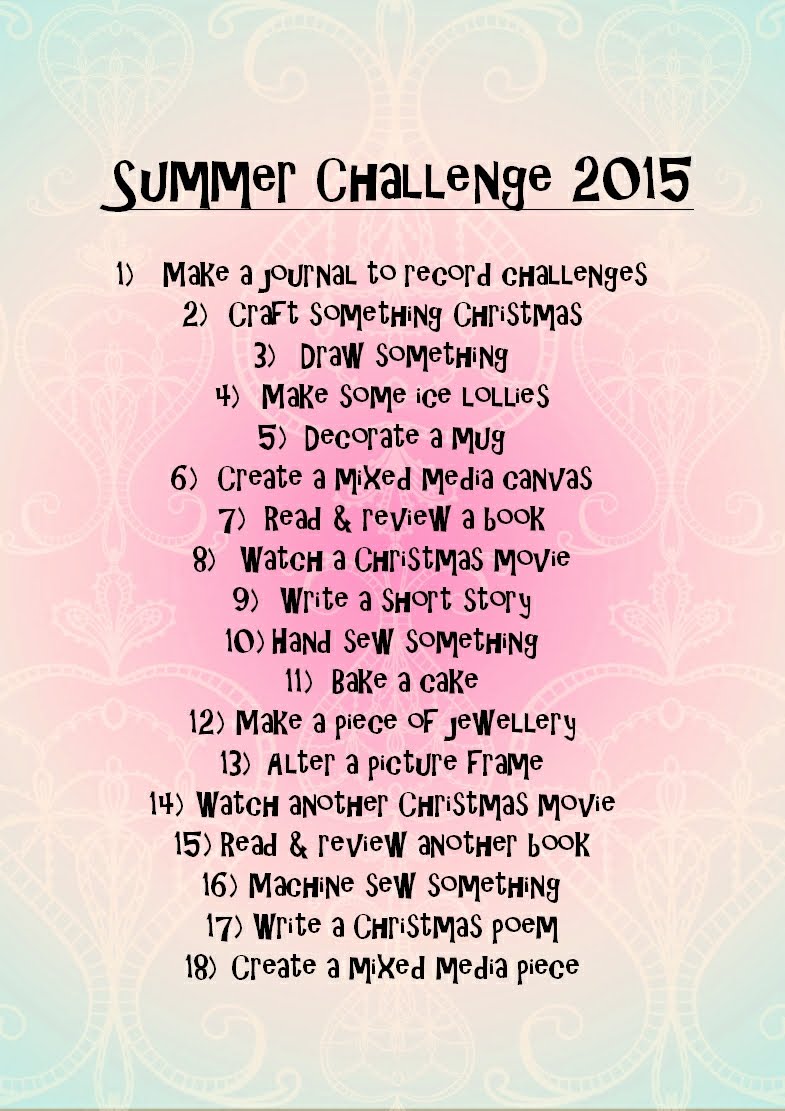 My Summer Challenge!