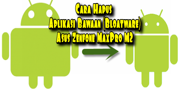 Cara Hapus Aplikasi Bawaan Asus Zenfone Max Pro M2 Tanpa Root