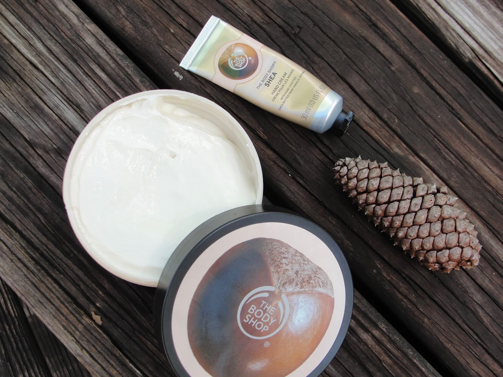 THE BODY SHOP SHEA BODY BUTTER & HAND CREAM