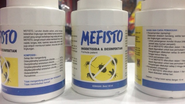 Mefisto obat anti kutu kucing