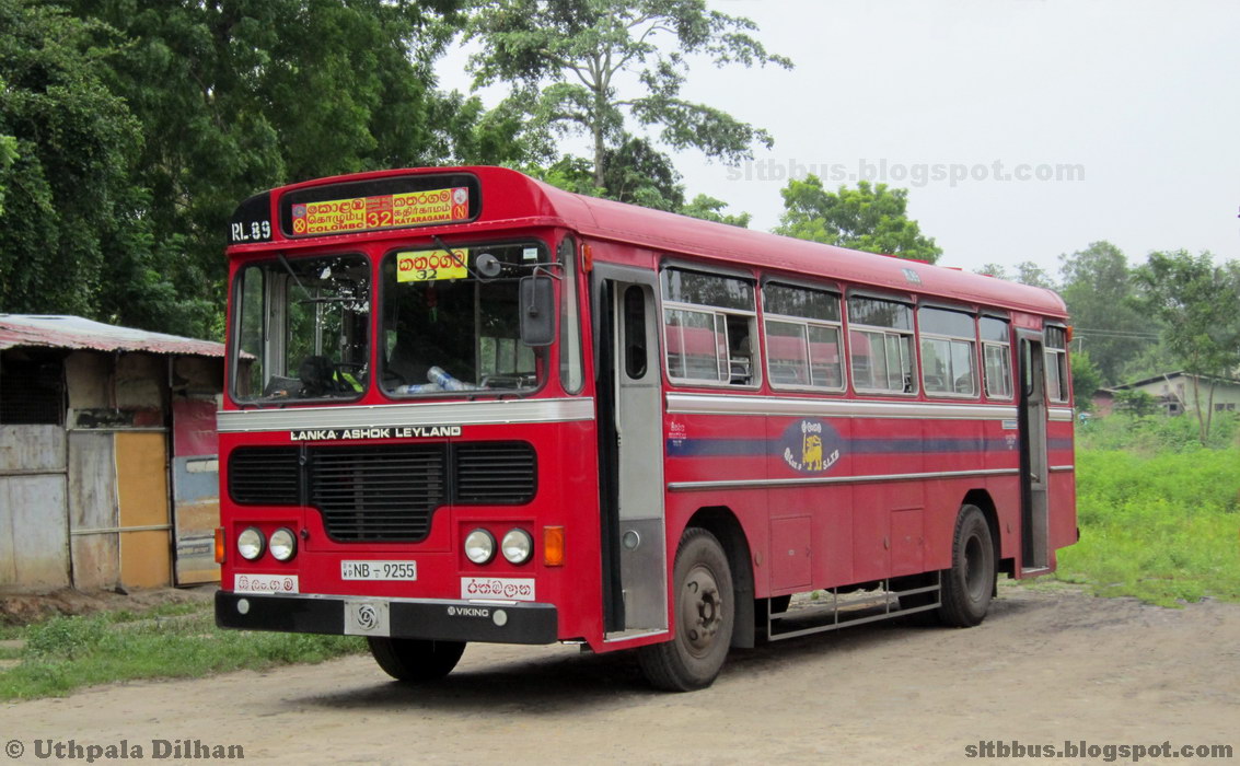 SLTB buses ශ්‍රී ලංගම බස් Ashok Leyland Viking Turbo 42 seater bus