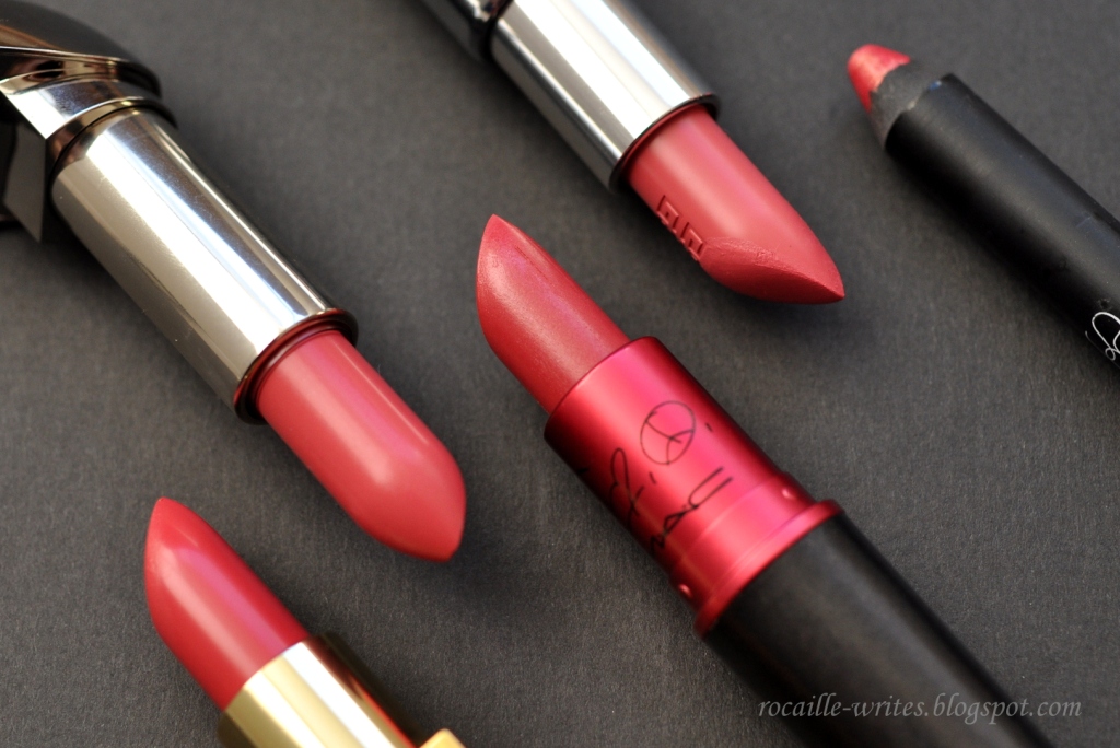 Rocaille Writes Holiday Treat to Myself Guerlain Rouge G Lipstick in