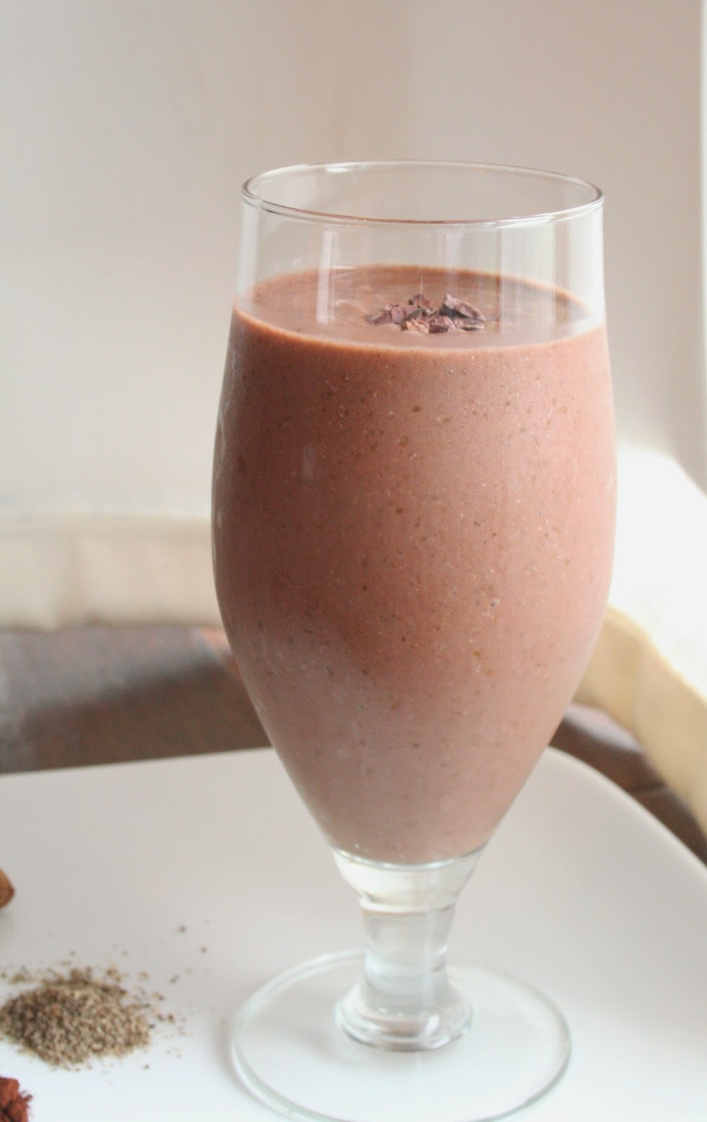 The Healthy Happy Wife Dairy Free Chocolate Milkshake (Sweetened with
