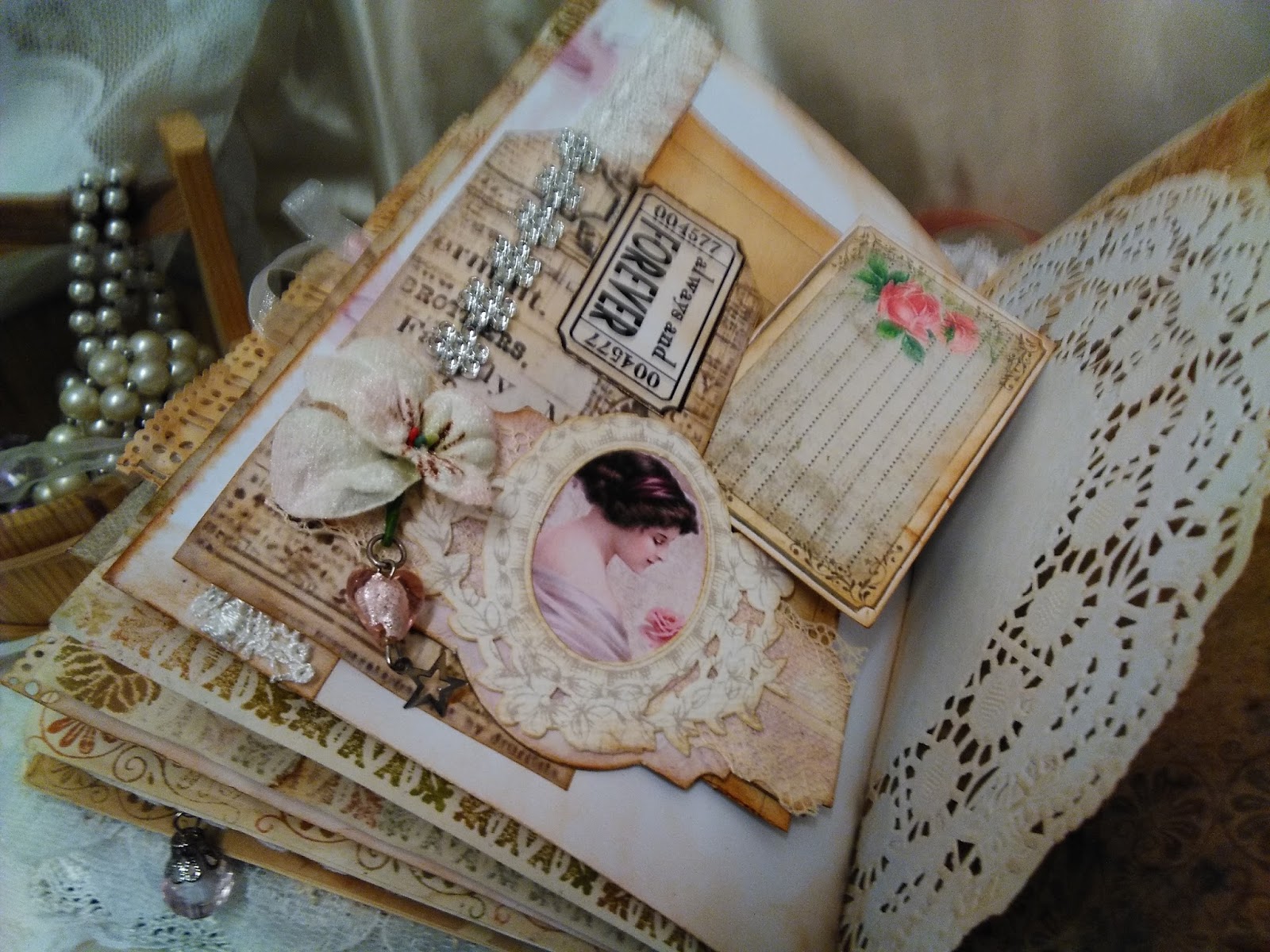 Meg's Garden: Another Vintage Romantic Junk Journal for Meg's Garden