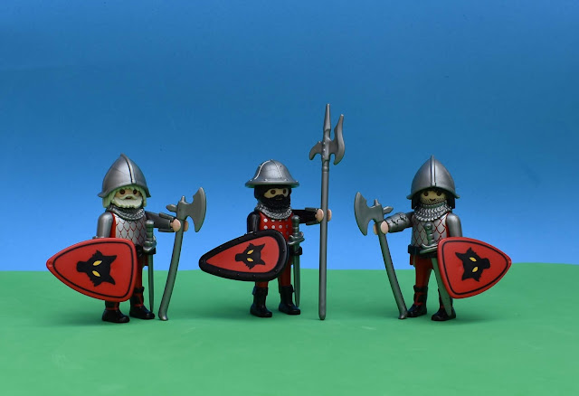 Playmobil 3274 Wolf Clan Caballeros Custom 