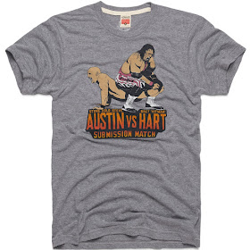Road to WrestleMania Week 5 – WrestleMania XIII “Austin vs Hart” T-Shirt by Homage x WWE