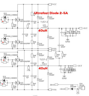 Fullbridge Class-D Amplifier Project in SMD Mini Ultra Powerful
