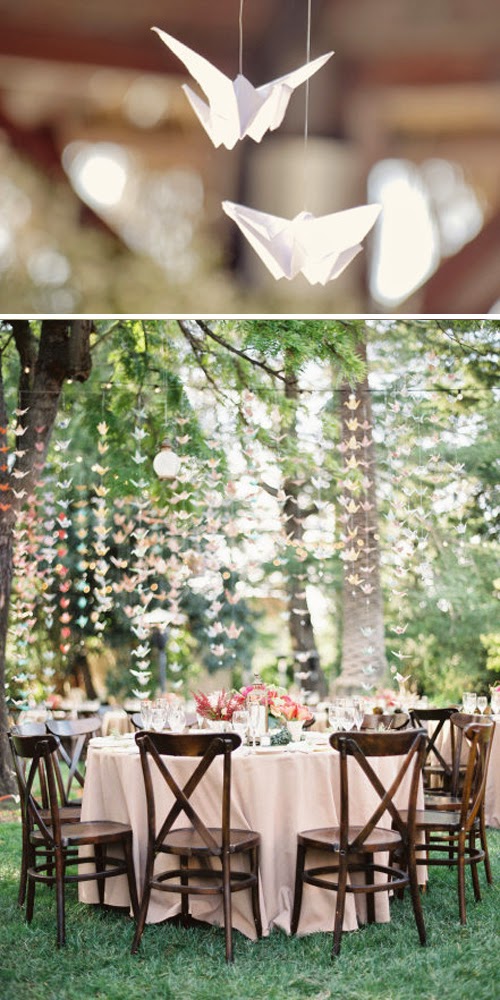 Principiantes origamitheory papiroflexia Todo un mundo de Papel: Decoración Bodas Ideas con Papel