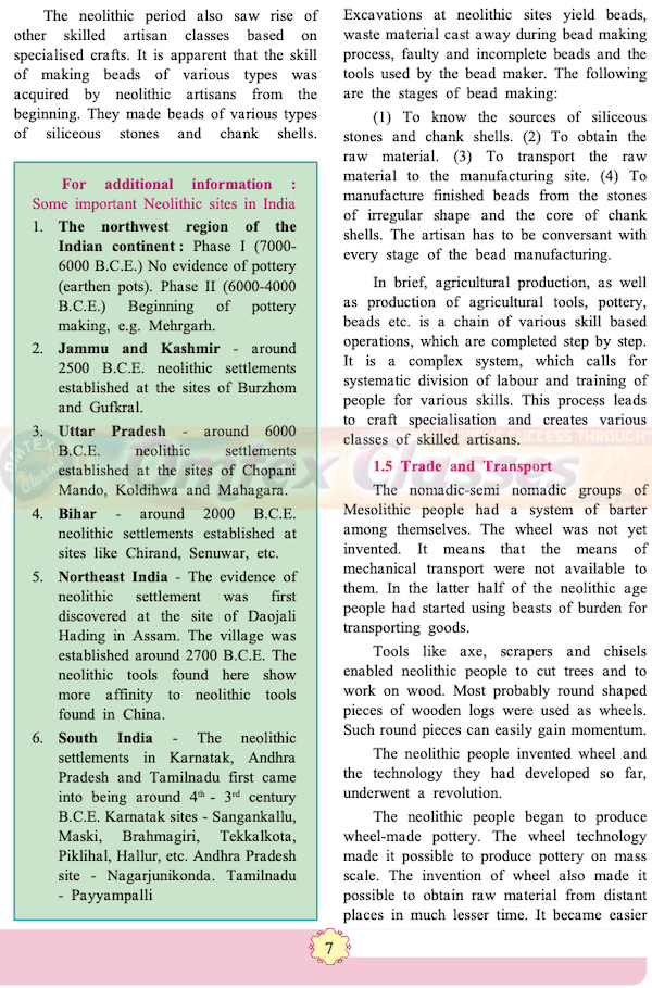 Chapter 1 - First Farmers Balbharati solutions for History 11th Standard Maharashtra State Board
