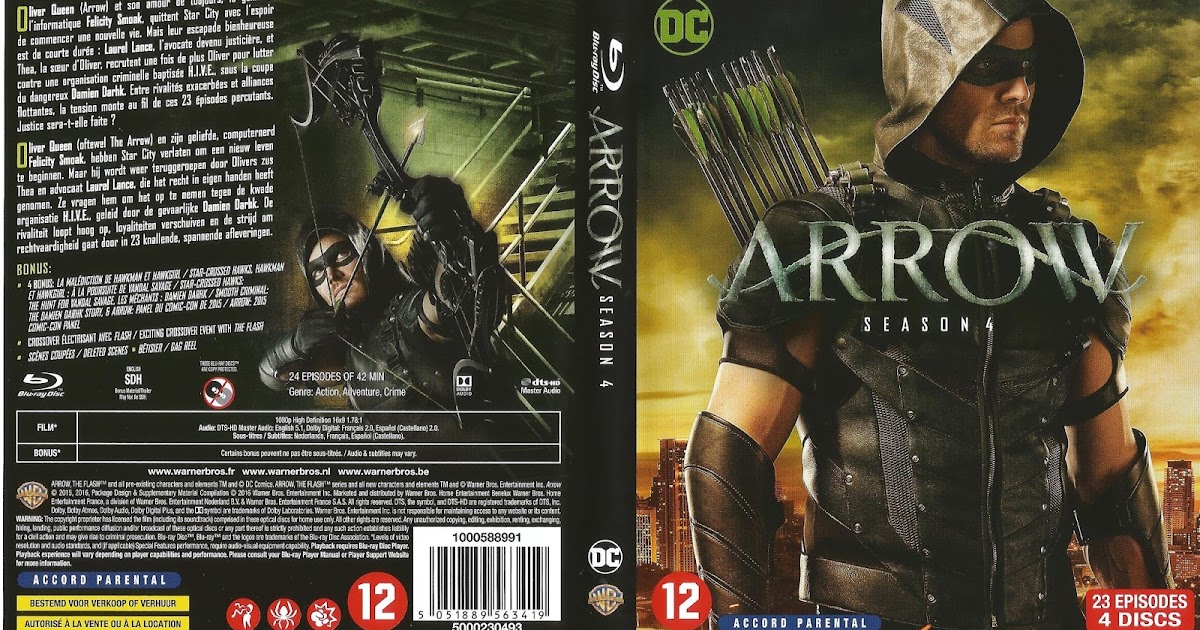 BLU-RAY JAQUETTES BLU-RAY: Arrow saison 4
