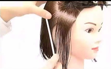 Video Học Cắt Tóc cơ bản, Basic Haircut One length (Phần 1)