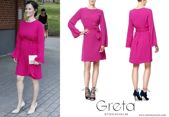 Princess Sofia wore Greta Stockholm Emmie Dress