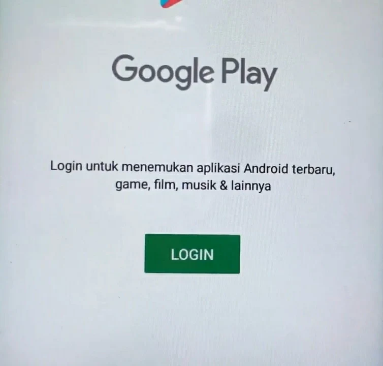 Cara Login Google Play Store