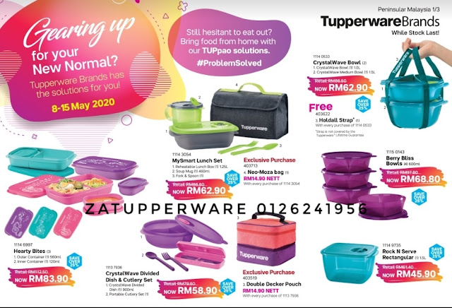 Tupperware Mini Leaflet 8th - 15th May 2020