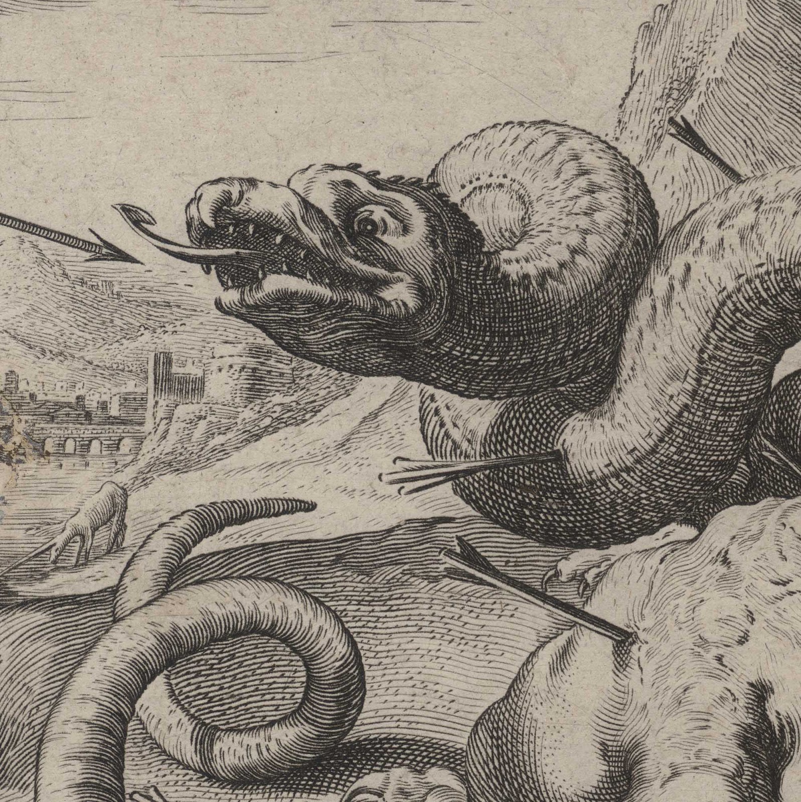 Prints and Principles: Workshop of Hendrik Goltzius' engraving, “Apollo ...