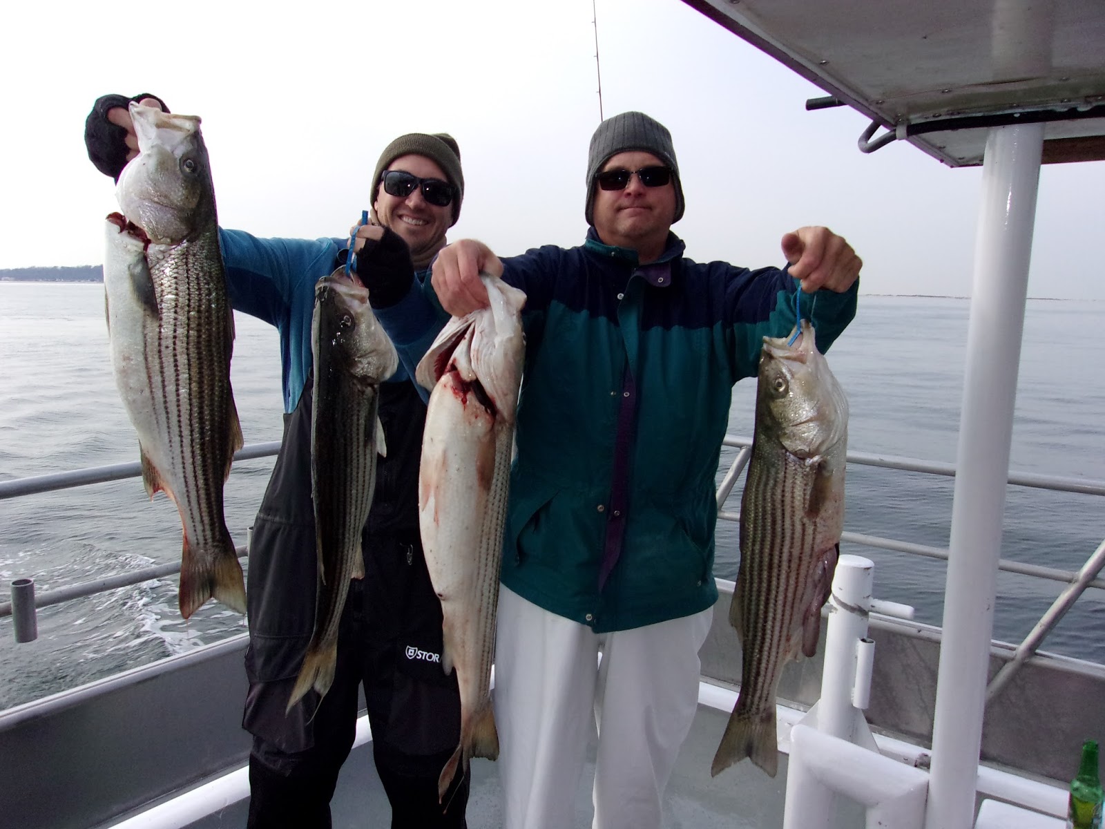 Jersey Shore Fishing Sea Hunter crushes stripers