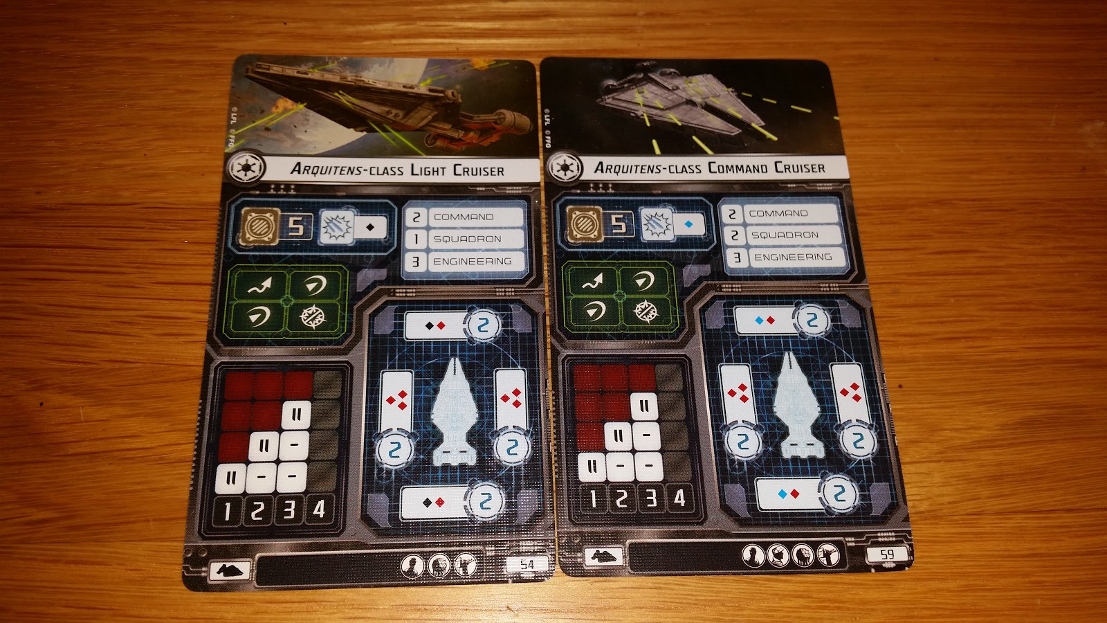 Star Wars Armada Arquitens class Imperial light cruiser unboxing and review