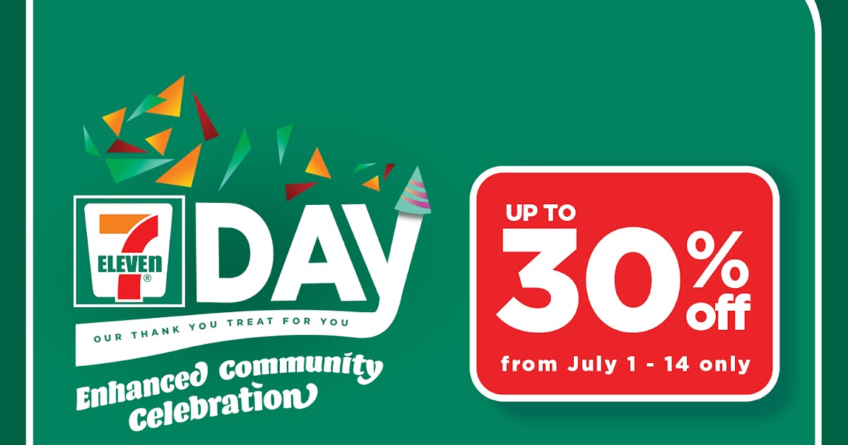 Manila Shopper 7 Eleven Day 2 Week Sale July 1 14 2020