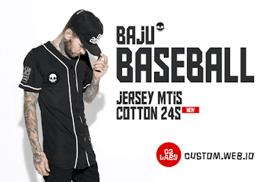 New ! Harga Kaos Baseball Sablon dan Jersey Baseball Full Printing Full Color