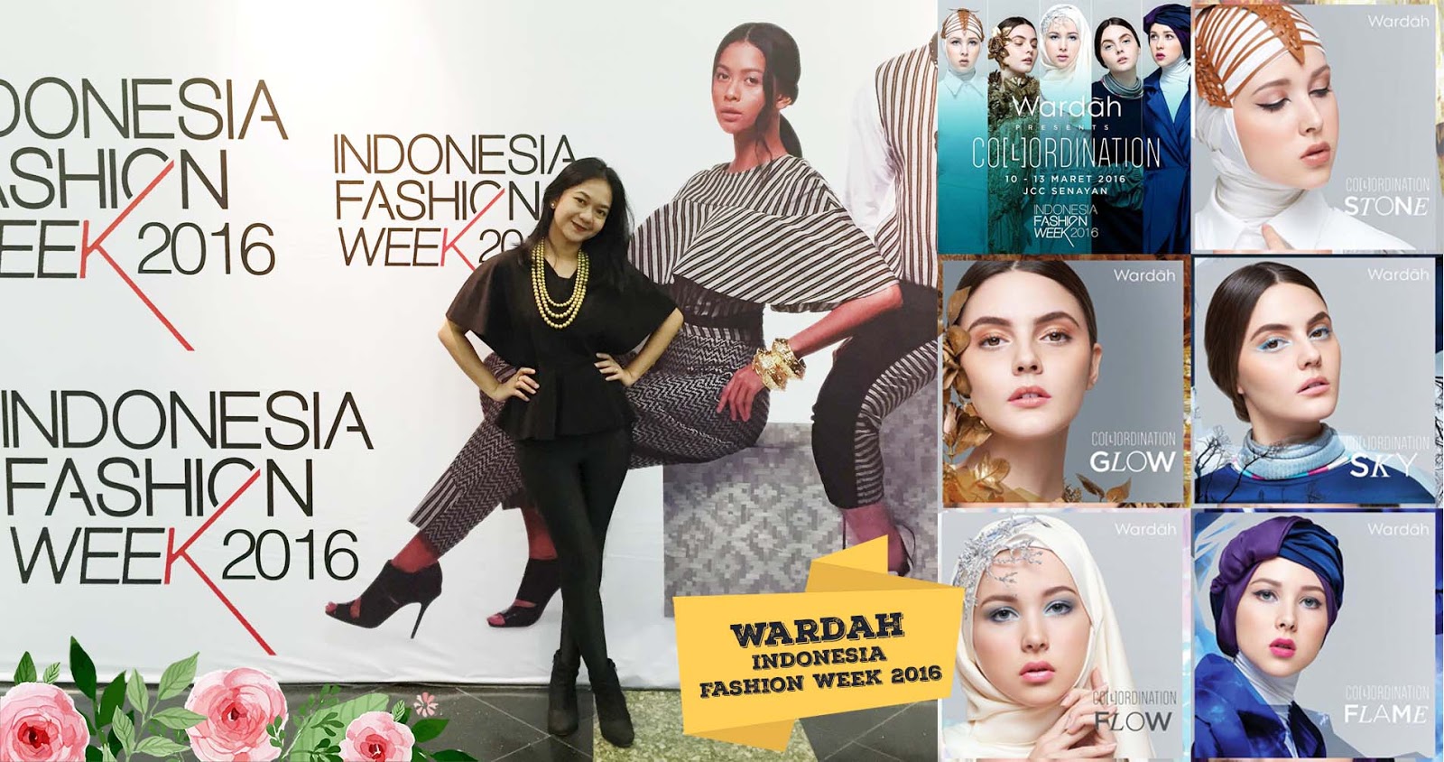 COLORDINATION Wardah For Indonesia Fashion Week 2016 Roosvansia
