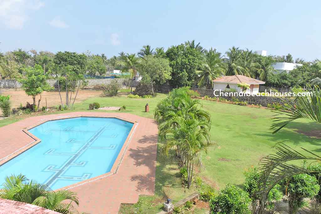 Blue Angel Beach House for Birthday Party in ECR Chennai Beach Houses