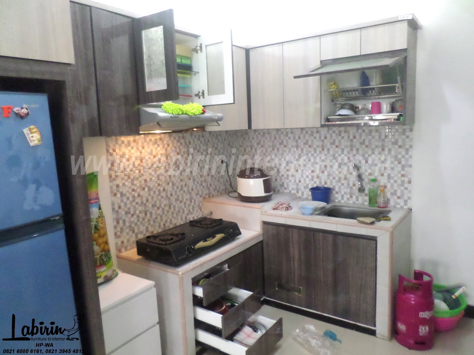 Aristian Teak Kitchen Set Kitchen Set Malang Minimalis Murah