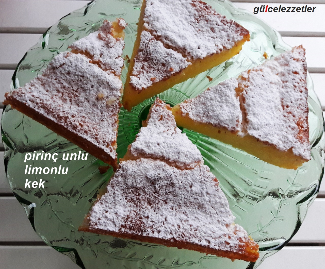 PİRİNÇ UNLU LİMONLU KEK
