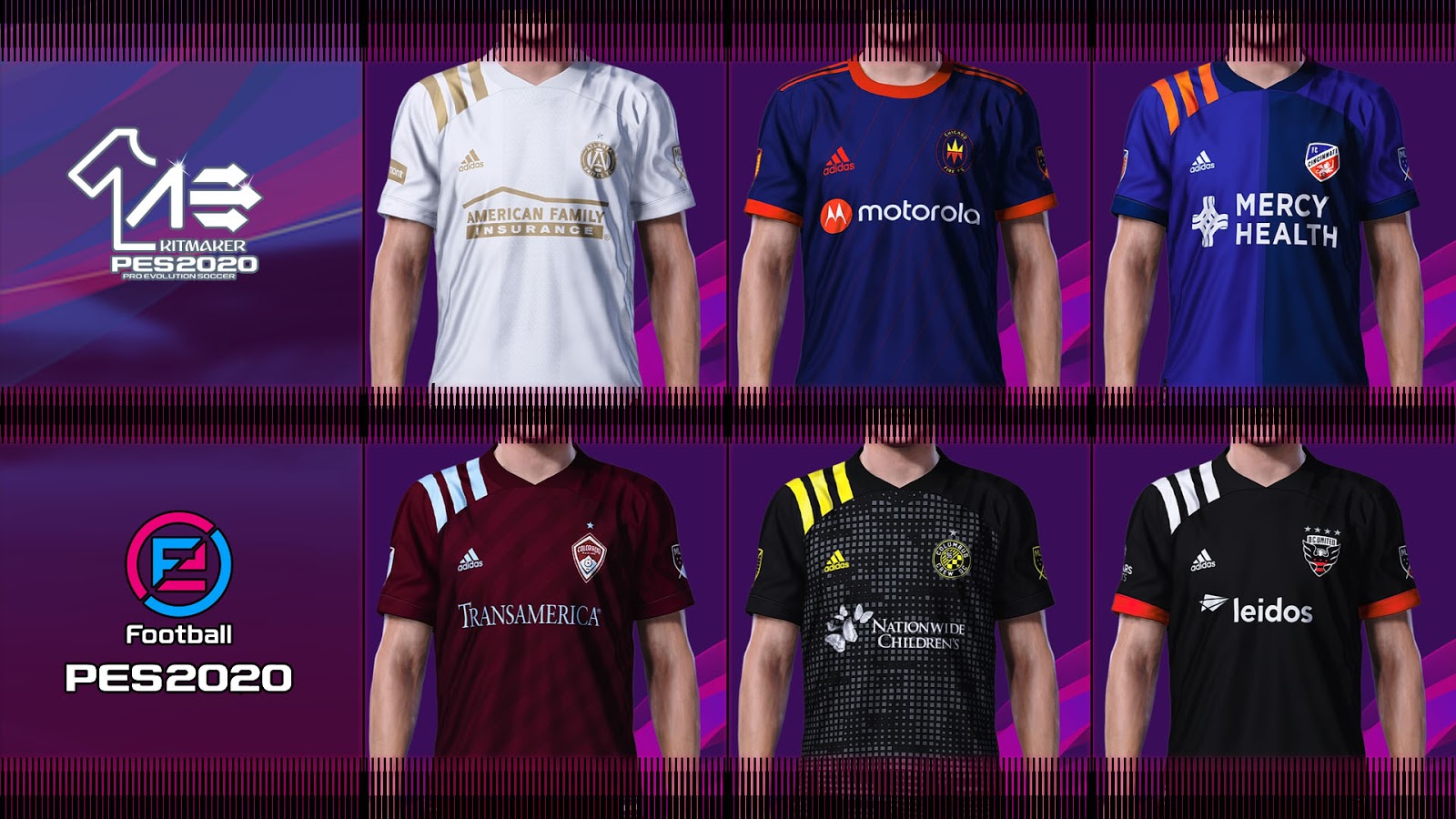 PES 2020 Major League Soccer Kitpack 2020 by AerialEdson