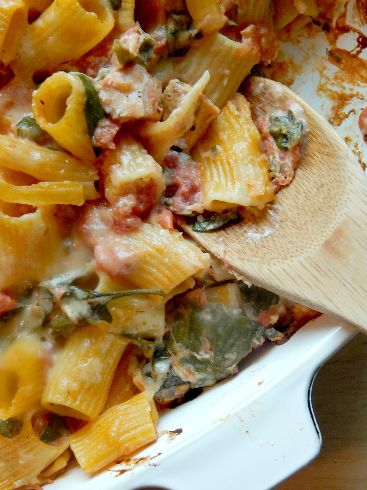Italian Chicken & Spinach Bake | Ally's Sweet & Savory Eats