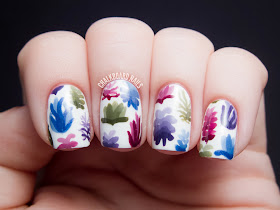 Chalkboard Nails: Succulent nail art inspired by Lindsay Nohl