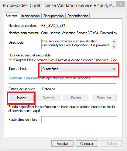 corel license validation service v2