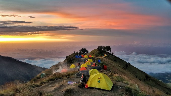 Trekking Mount Rinjani package 6 days 5 nights via Senaru