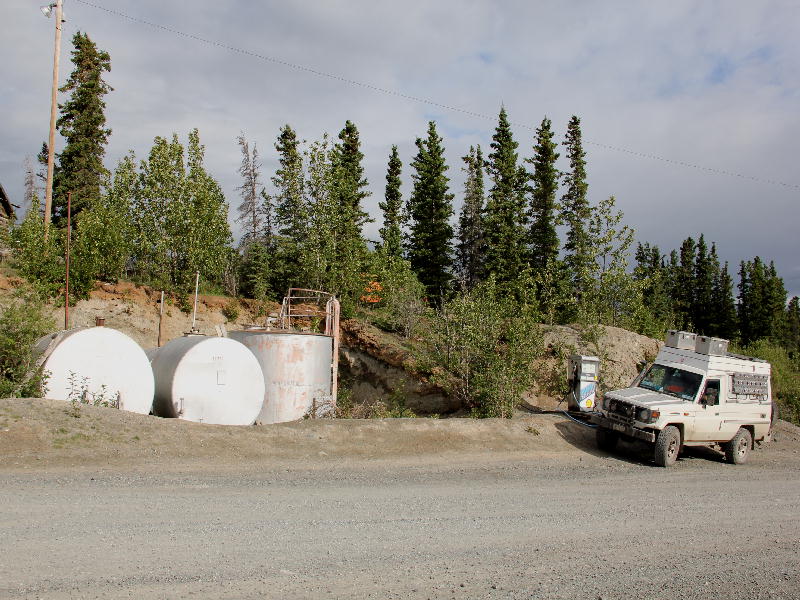 Der Weg ist das Ziel Haines Junction, Yukon, Kanada