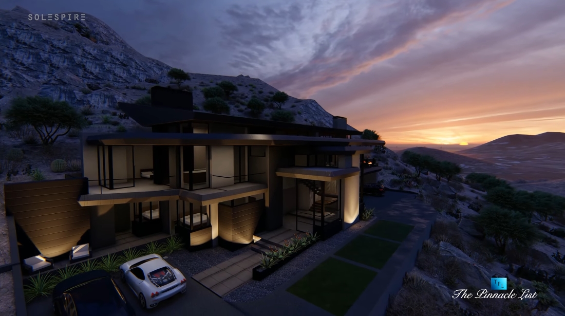 8 Interior Design Photos vs. 5221 E Cheney Dr, Paradise Valley, AZ Luxury Home Tour