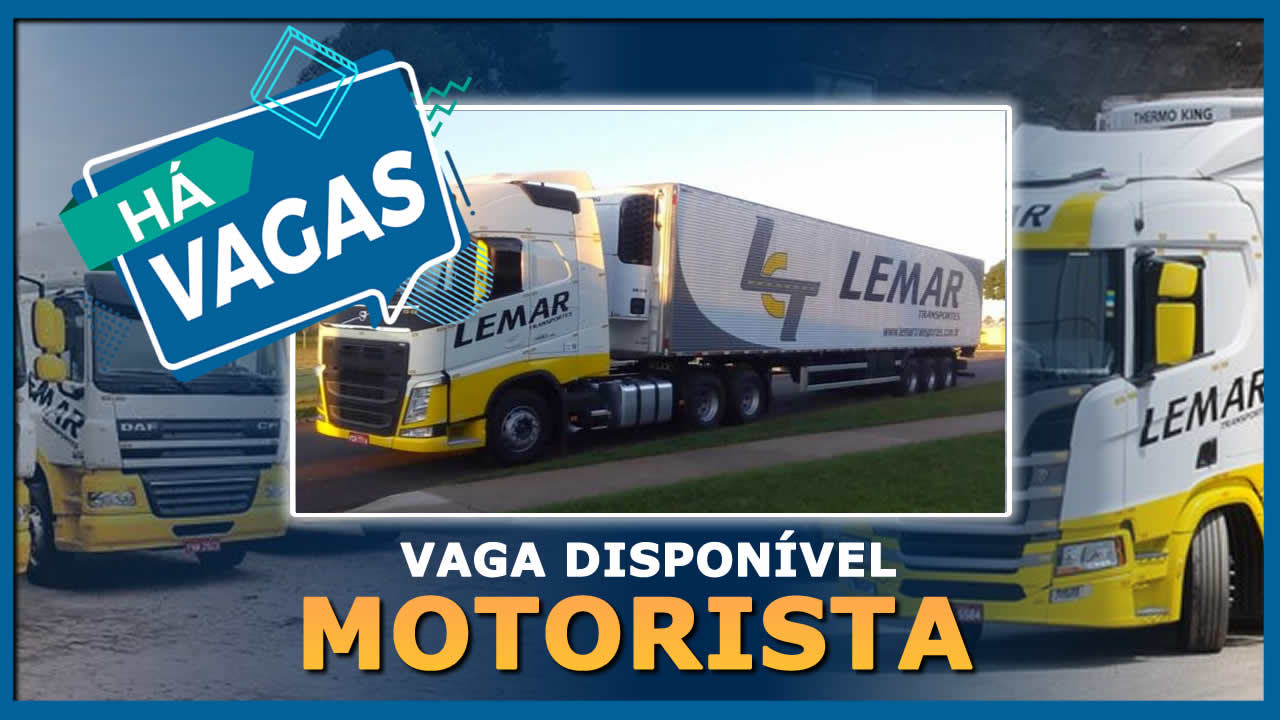 vaga para motorista