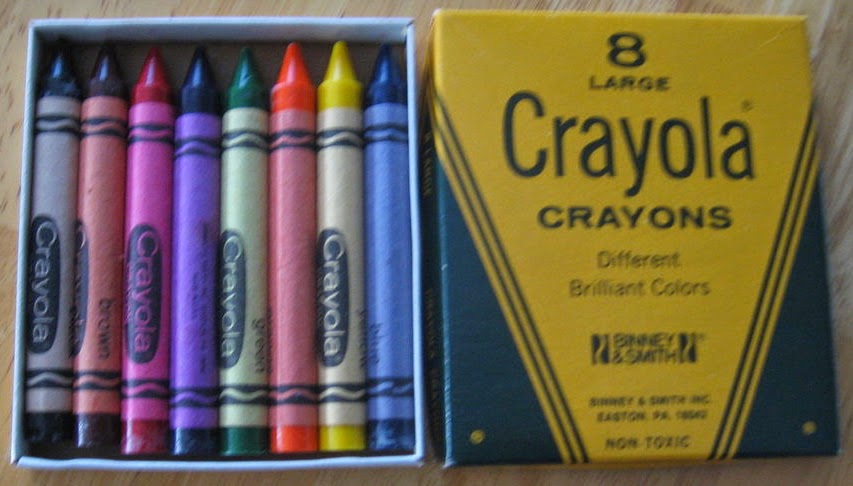 Large Crayola Crayons: