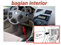 diagram sekring HONDA ACCORD VTIL 2003-2004