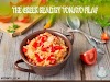 Greek Rice Pilaf with Red Sauce