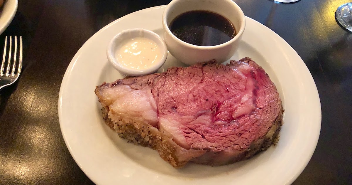 Prime Rib from Jospeh’s Steakhouse in Iowa City, Iowa ~ FoodSherpas.com