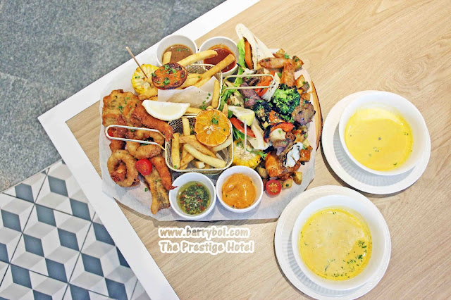 The Prestige Hotel Food  The Glasshouse Mixed Platter  Penang Blogger Influencer