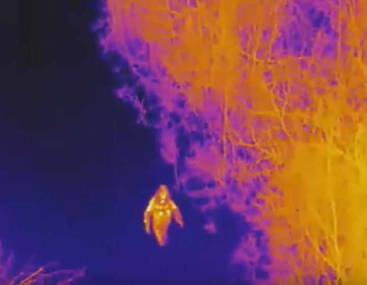 Thermal Imaging Drone Captures Bigfoot Footage