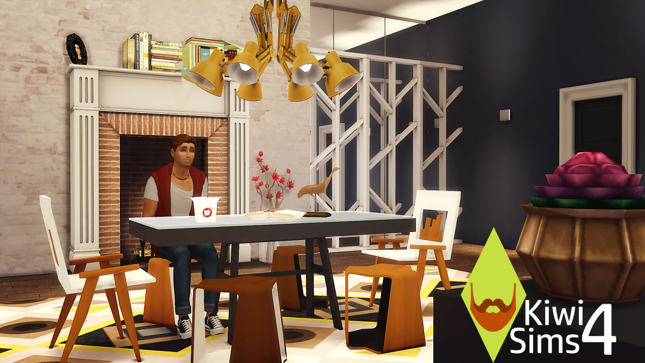 Sims 4 CC's The Best Diningroom by KiwiSims4