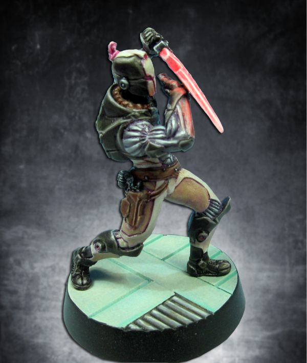 Infinity Aleph miniatures - PT Paintworks