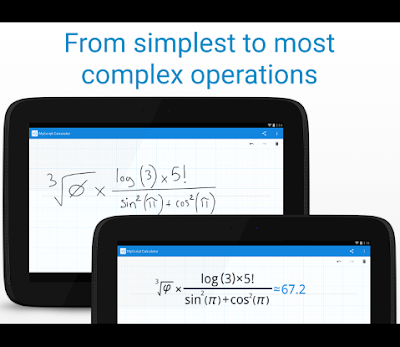 تطبيق MyScript Calculator أفضل 5 تطبيقات مجانية لحل المعادلات الرياضية 2022