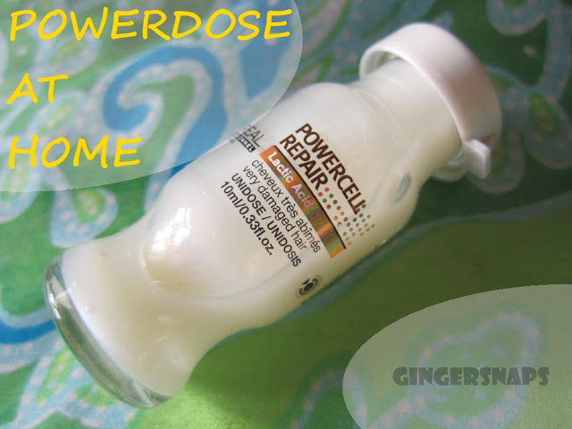 DIY: L'Oreal PowerDose/Powercell Repair treatment at home (Review ...