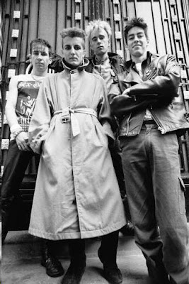 Early 80s post punk band Sex Gang Children photo  by Erica Echenberg