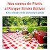 Picnic al Parque. Este sábado 8 diciembre 2018.