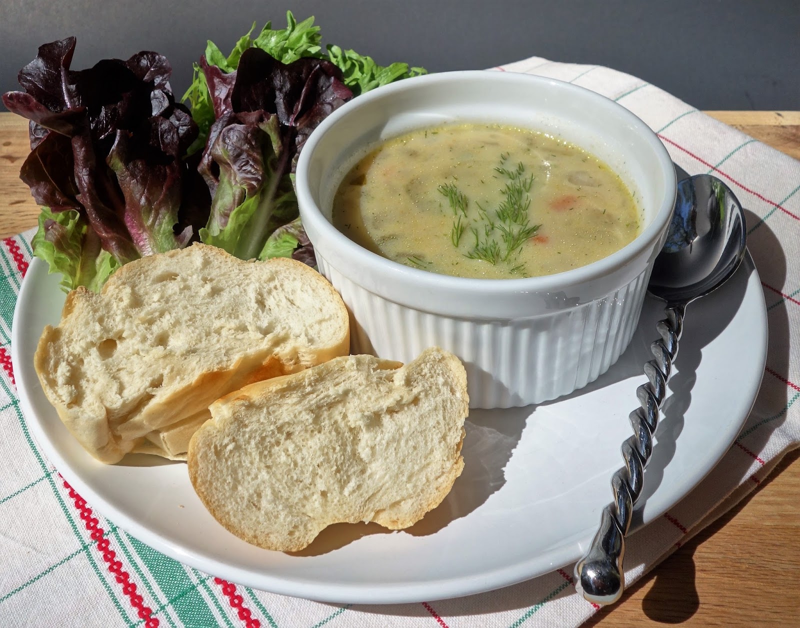 37 Cooks Slow Cooked Potato Soup with Dill