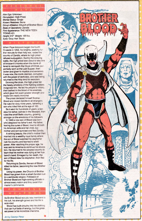 Who's Brother Blood?