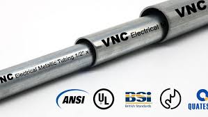 Ống thép luồn dây điện VNC  EMT – UL 797/ ANSI C 80.3 (Mỹ)